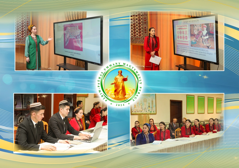 An open lesson was held dedicated to the applied arts of Central Asia