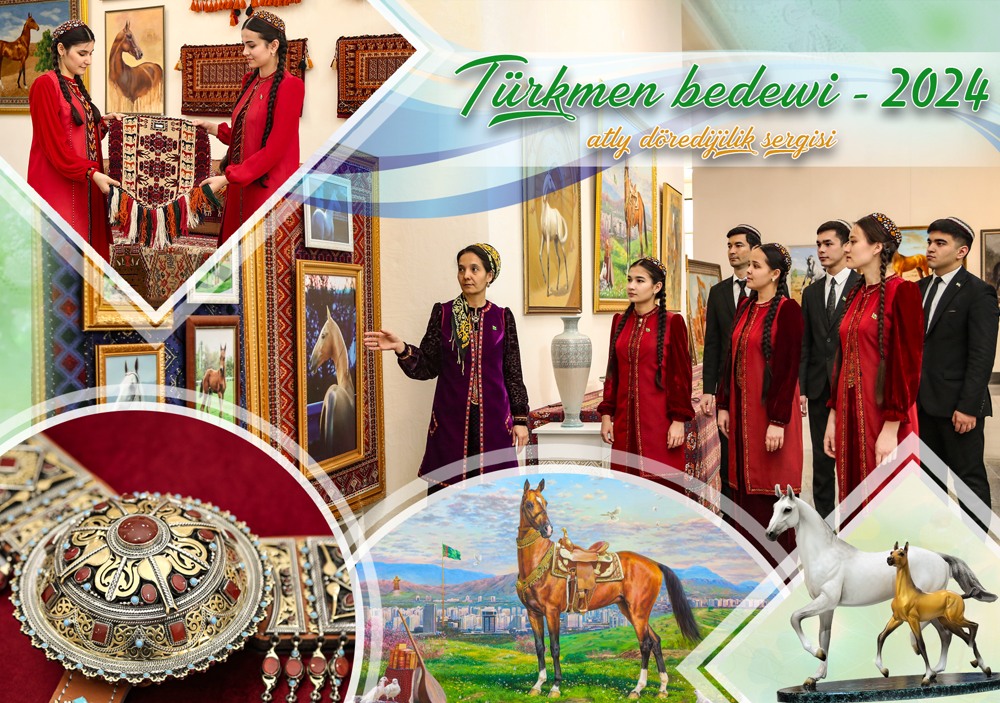 Türkmen bedewi – gözelligiň nusgasy